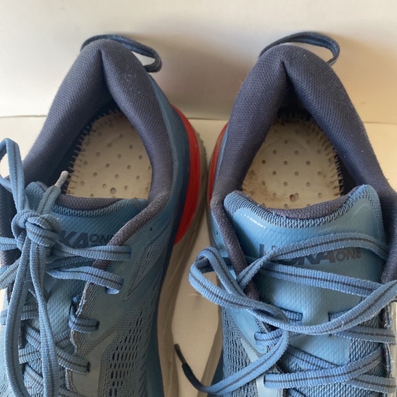 Hoka One One Bondi 7 Wide EE Real Teal, Outer Space Sz 10 - Picture 8 of 16